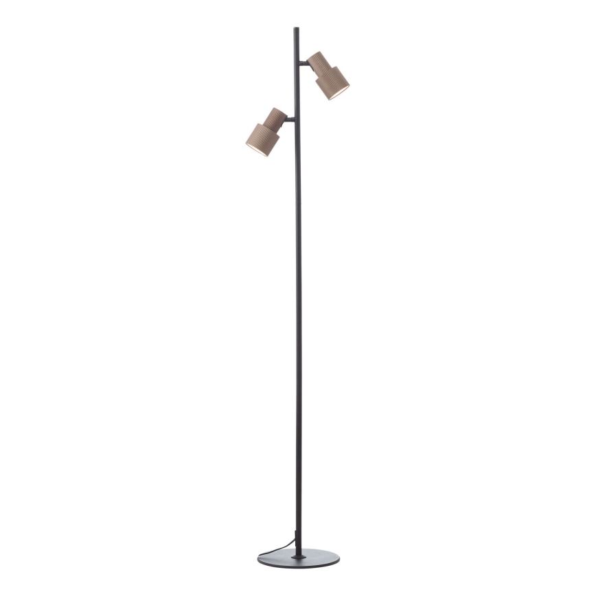 Brilliant - Stojacia lampa CADIZ 2xGU10/10W/230V bronzová