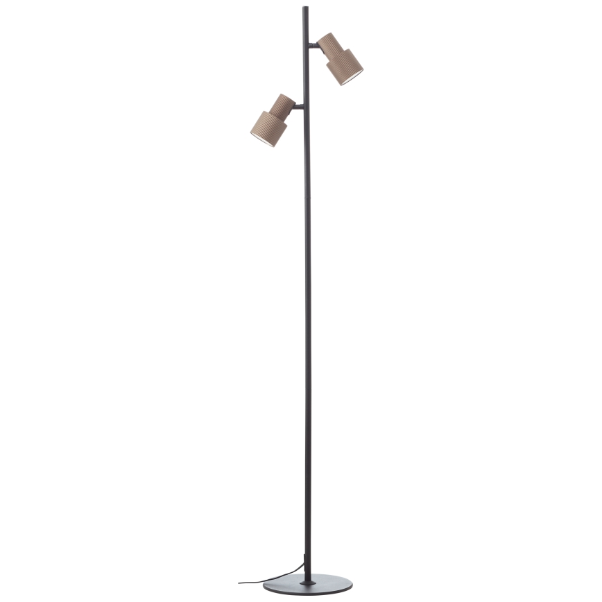 Brilliant - Stojacia lampa CADIZ 2xGU10/10W/230V bronzová