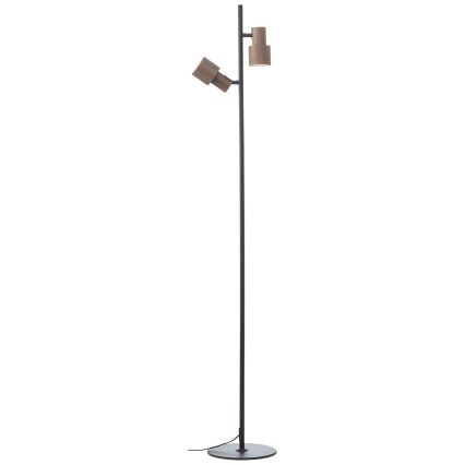 Brilliant - Stojacia lampa CADIZ 2xGU10/10W/230V bronzová