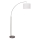 Brilliant - stojacia lampa CLARIE 1xE27/60W/230V matný chróm/biela