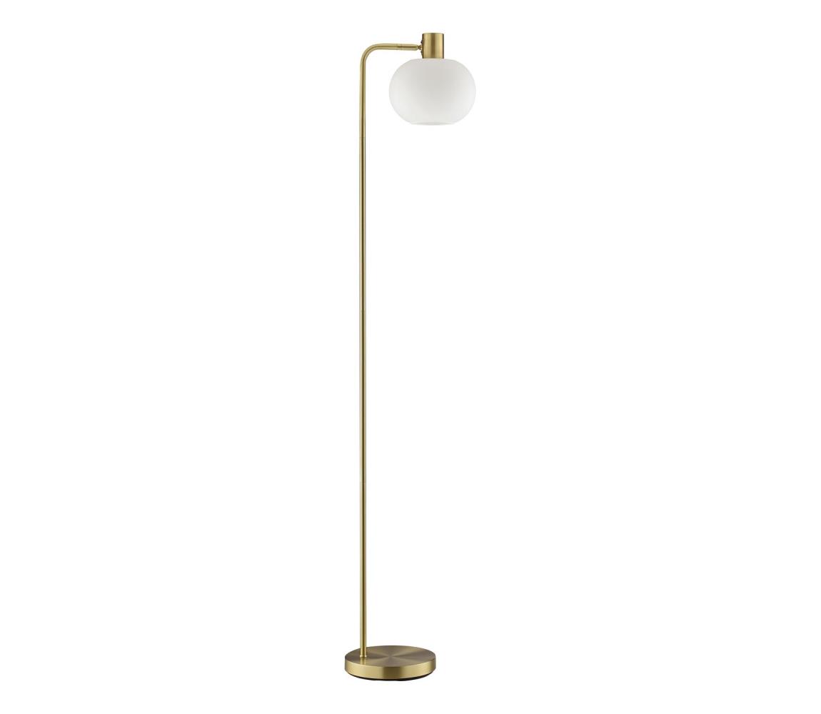 Brilliant - Stojacia lampa FANNY 1xE27/20W/230V mosadz 70250/18