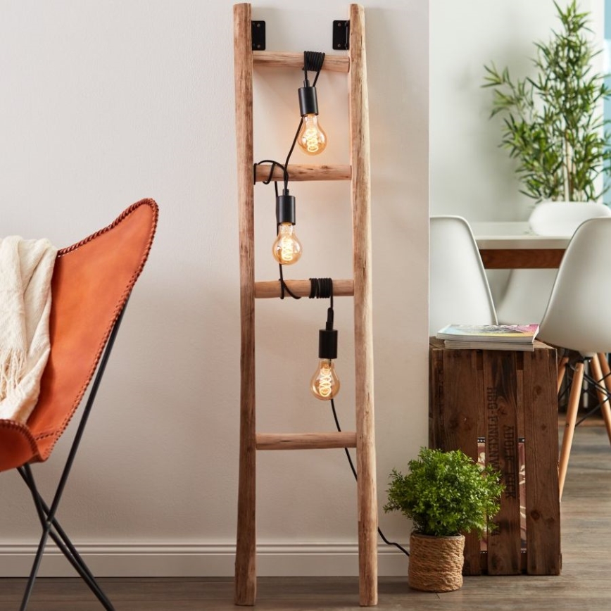 Brilliant - Stojacia lampa LADDER 3xE27/42W/230V - FSC certifikované