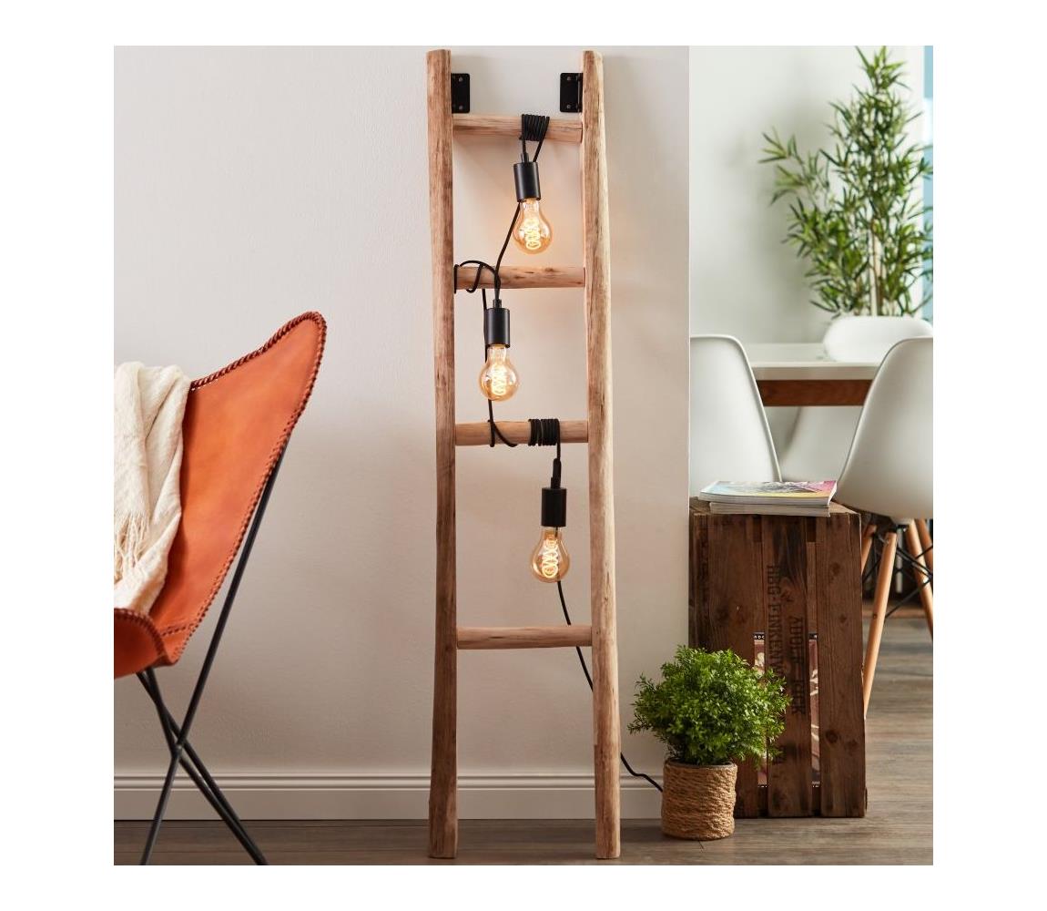 Brilliant Brilliant - Stojacia lampa LADDER 3xE27/42W/230V - FSC certifikované
