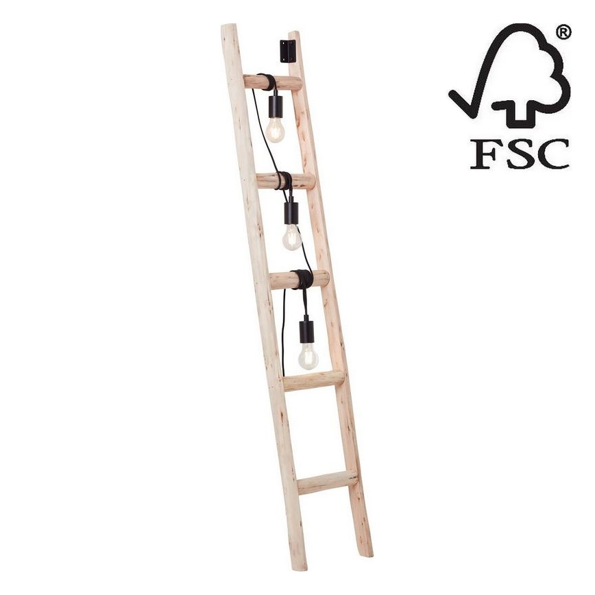 Brilliant - Stojacia lampa LADDER 3xE27/42W/230V - FSC certifikované