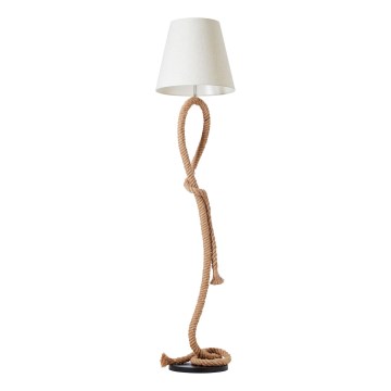 Brilliant - Stojacia lampa SAILOR 1xE27/40W/230V béžová/krémová