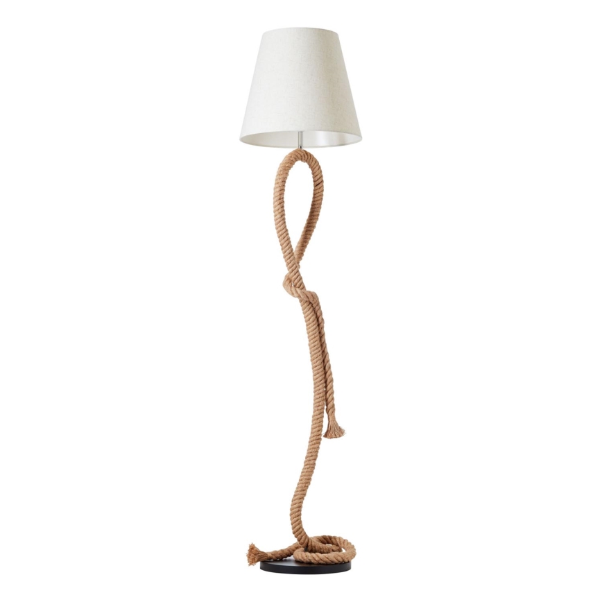 Brilliant - Stojacia lampa SAILOR 1xE27/40W/230V béžová/krémová