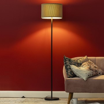 Brilliant - Stojacia lampa TONY 1xE27/20W/230V hnedá