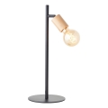 Brilliant - Stolná lampa 1xE27/28W/230V bambus