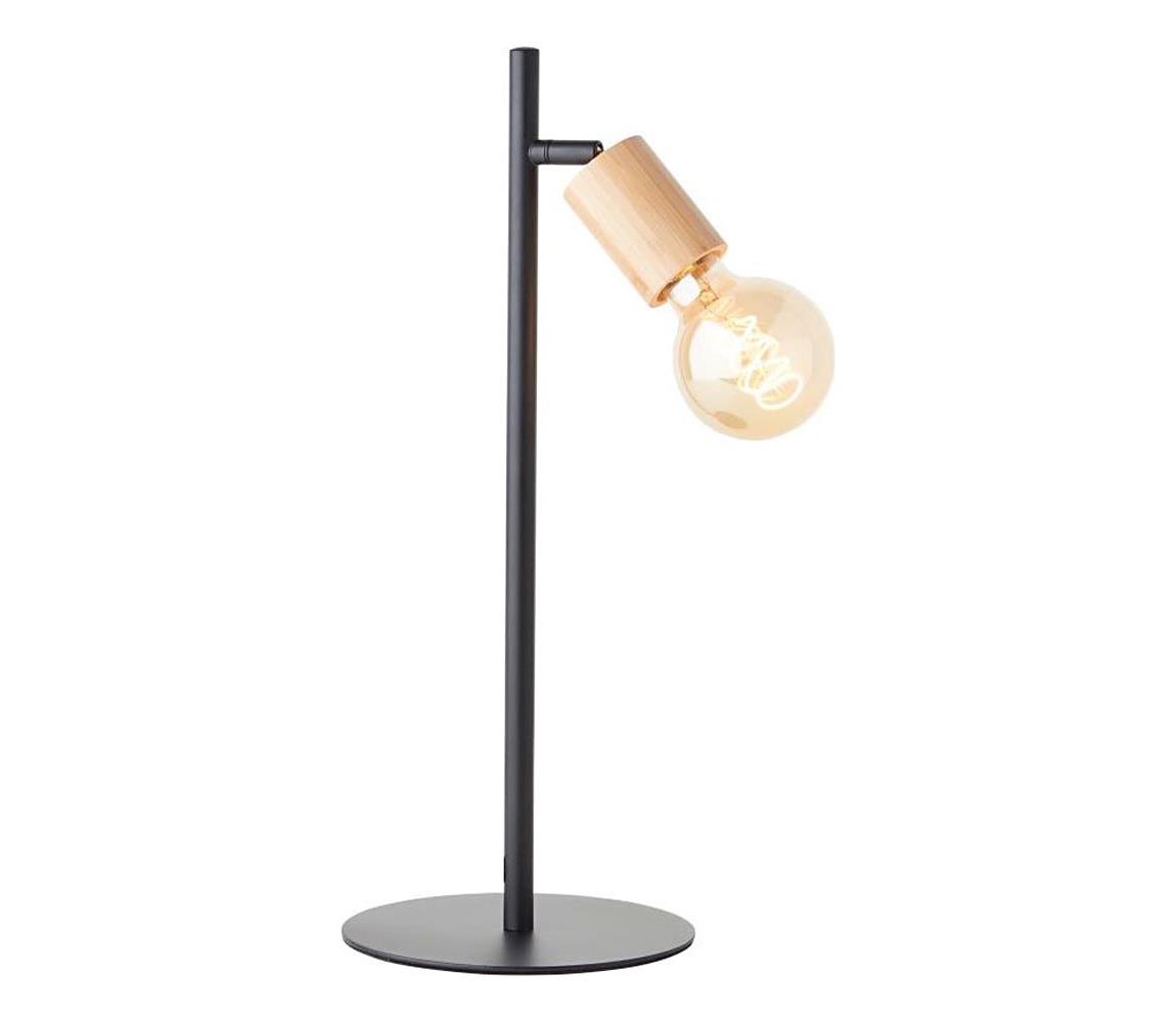 Brilliant - Stolná lampa 1xE27/28W/230V bambus 93197/76