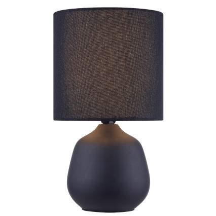 Brilliant - Stolná lampa AUREA 1xE14/20W/230V čierna