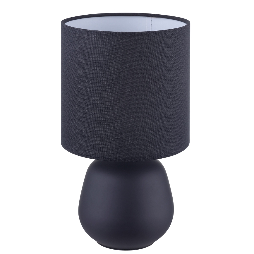 Brilliant - Stolná lampa AUREA 1xE14/20W/230V čierna