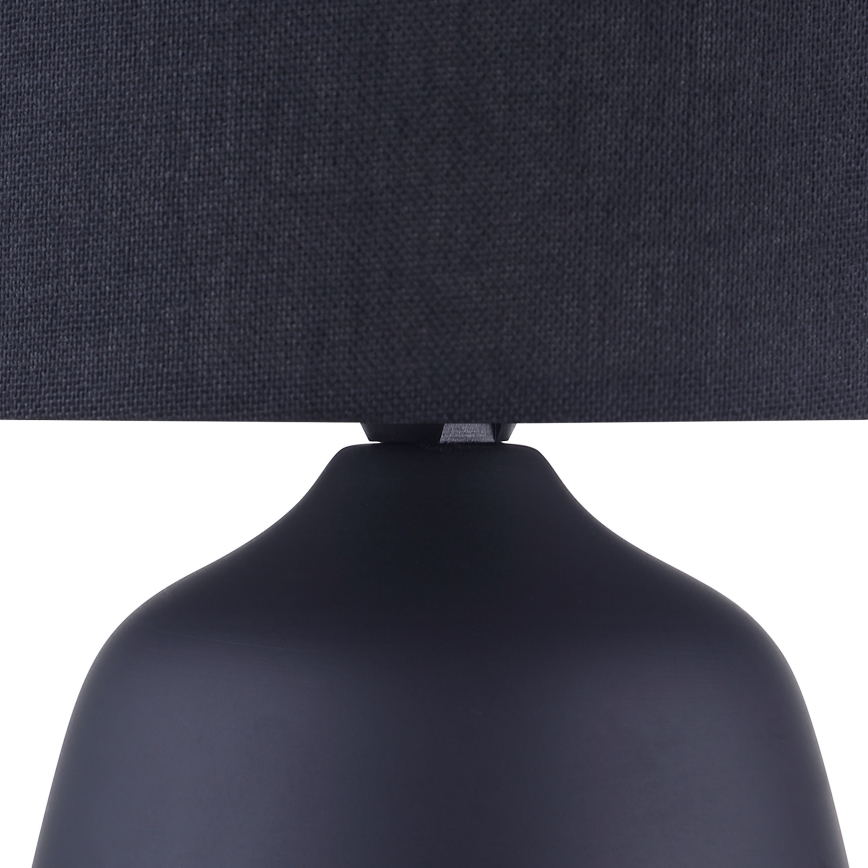 Brilliant - Stolná lampa AUREA 1xE14/20W/230V čierna