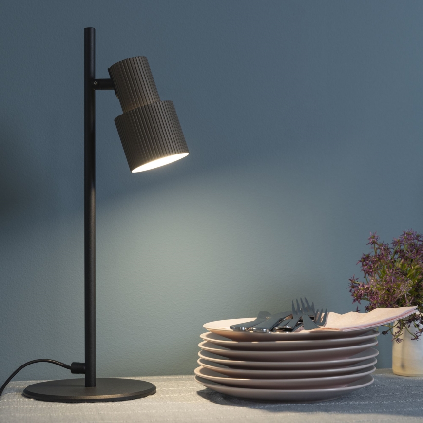 Brilliant - Stolná lampa CADIZ 1xGU10/10W/230V bronzová