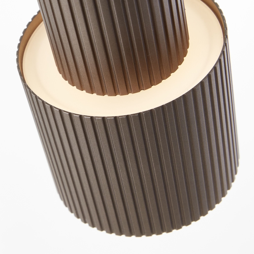 Brilliant - Stolná lampa CADIZ 1xGU10/10W/230V bronzová