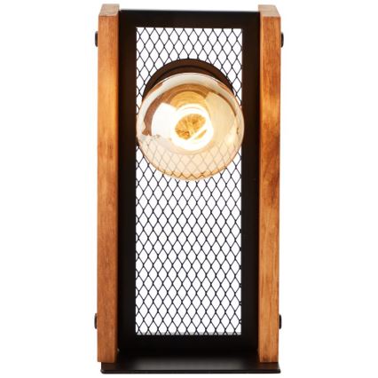 Brilliant - Stolná lampa CALANDRA 1xE27/42W/230V borovica