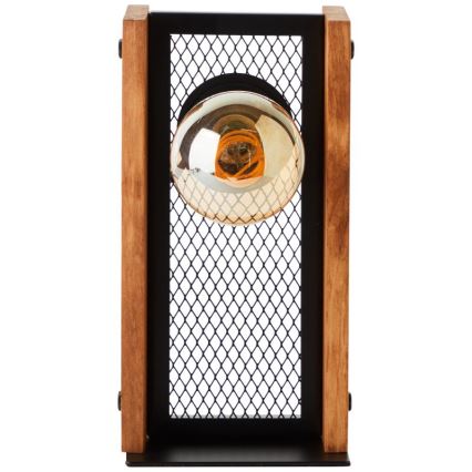 Brilliant - Stolná lampa CALANDRA 1xE27/42W/230V borovica