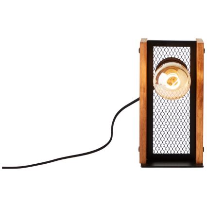 Brilliant - Stolná lampa CALANDRA 1xE27/42W/230V borovica