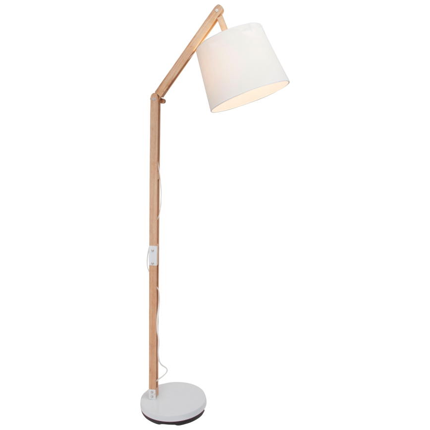 Brilliant - Stolná lampa CARLYN 1xE27/60W/230V béžová/biela