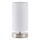 Brilliant - Stolná lampa CLARIE 1xE14/40W/230V matný chróm/biela