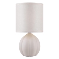 Brilliant - Stolná lampa DUNE 1xE14/20W/230V biela