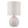 Brilliant - Stolná lampa DUNE 1xE14/20W/230V biela