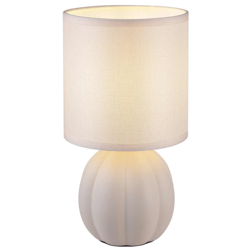 Brilliant - Stolná lampa DUNE 1xE14/20W/230V biela