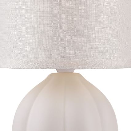 Brilliant - Stolná lampa DUNE 1xE14/20W/230V biela