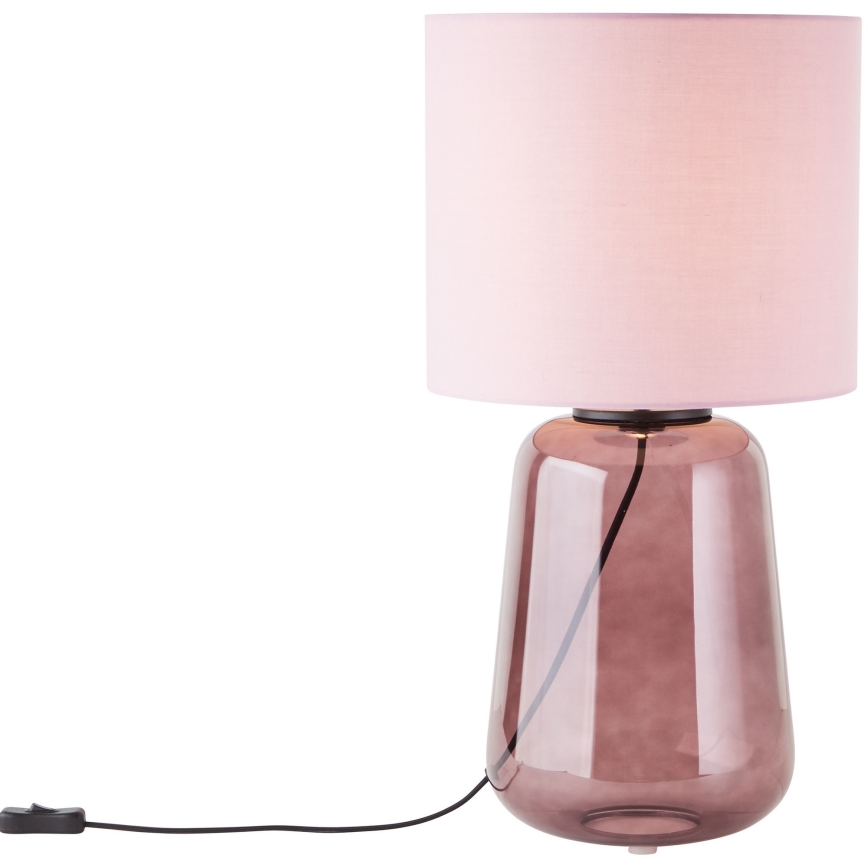 Brilliant - Stolná lampa HYDRA 1xE27/60W/230V ružová