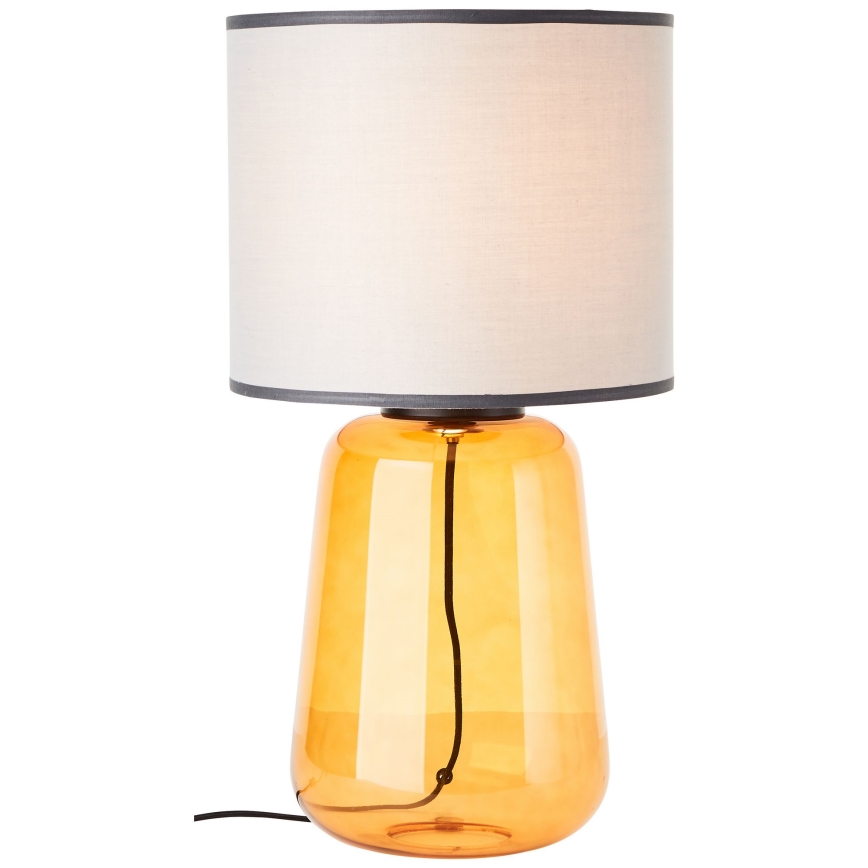 Brilliant - Stolná lampa HYDRA 1xE27/60W/230V žltá