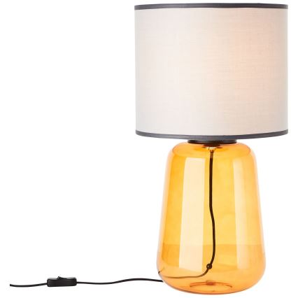 Brilliant - Stolná lampa HYDRA 1xE27/60W/230V žltá