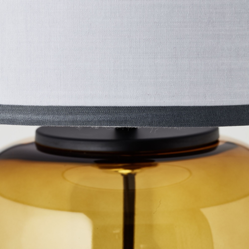 Brilliant - Stolná lampa HYDRA 1xE27/60W/230V žltá