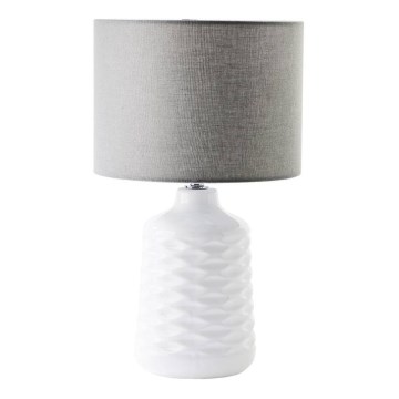 Brilliant - Stolná lampa ILYSA 1xE14/40W/230V biela/šedá