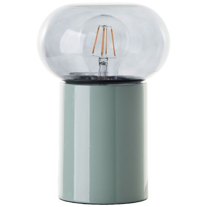 Brilliant - Stolná lampa KNUT 1xE27/25W/230V zelená/číra