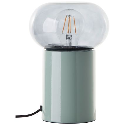 Brilliant - Stolná lampa KNUT 1xE27/25W/230V zelená/číra