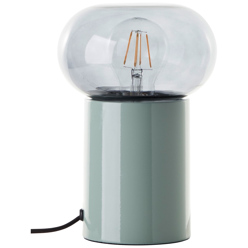 Brilliant - Stolná lampa KNUT 1xE27/25W/230V zelená/číra