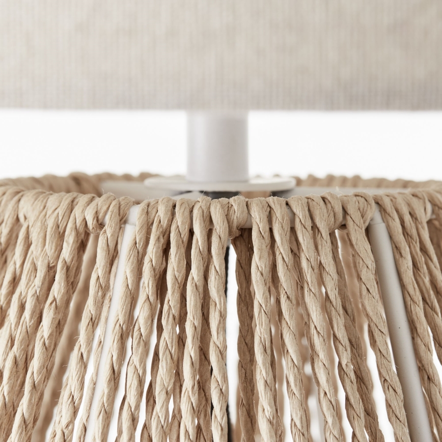 Brilliant - Stolná lampa LARAINE 1xE27/42W/230V béžová