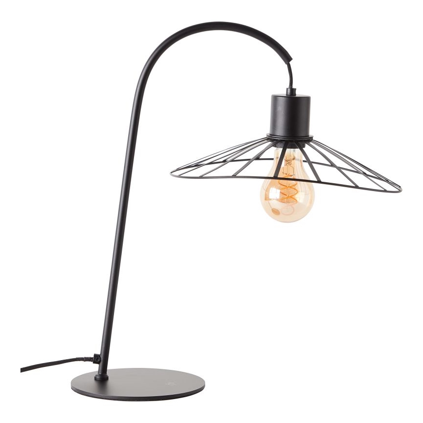 Brilliant - Stolná lampa LEIKA 1xE27/52W/230V čierna