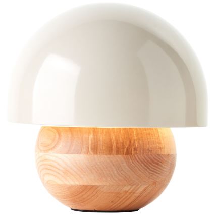Brilliant - Stolná lampa NALAM 1xE14/40W/230V šedá/jaseň