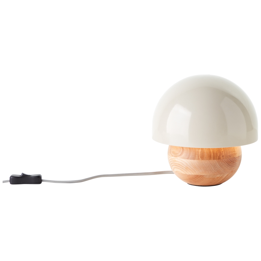 Brilliant - Stolná lampa NALAM 1xE14/40W/230V šedá/jaseň