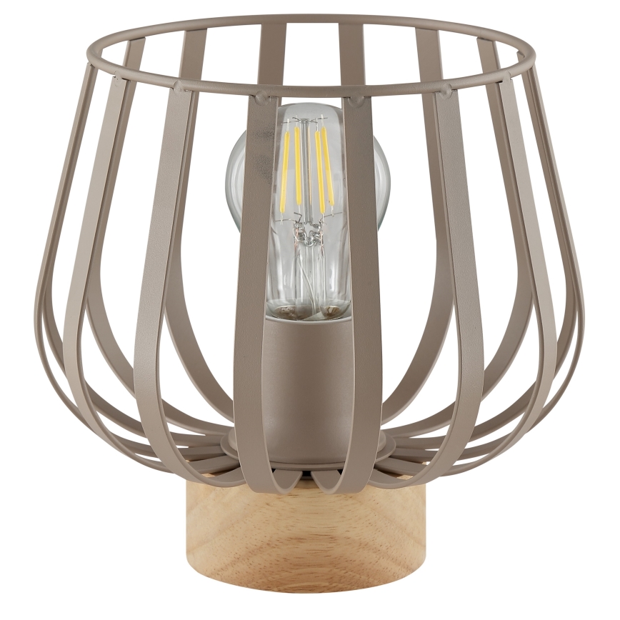 Brilliant - Stolná lampa NORDIC CAGE 1xE27/20W/230V béžová