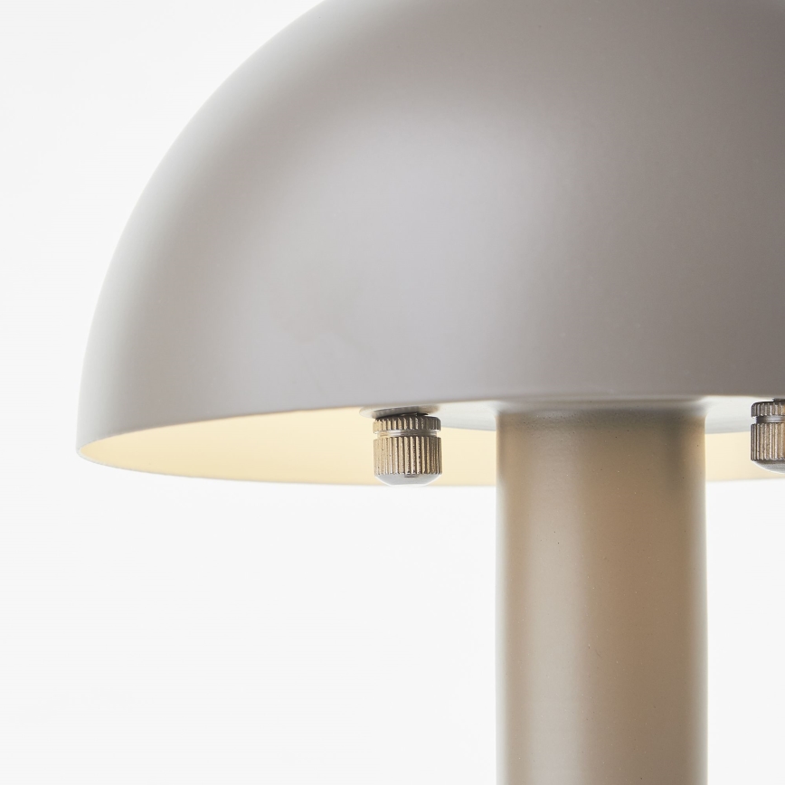 Brilliant - Stolná lampa PETITE 1xE14/28W/230V šedá