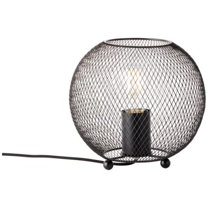 Brilliant - Stolná lampa SOCO 1xE27/60W/230V čierna