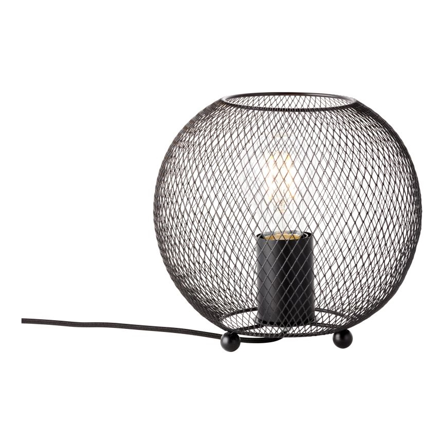 Brilliant - Stolná lampa SOCO 1xE27/60W/230V čierna