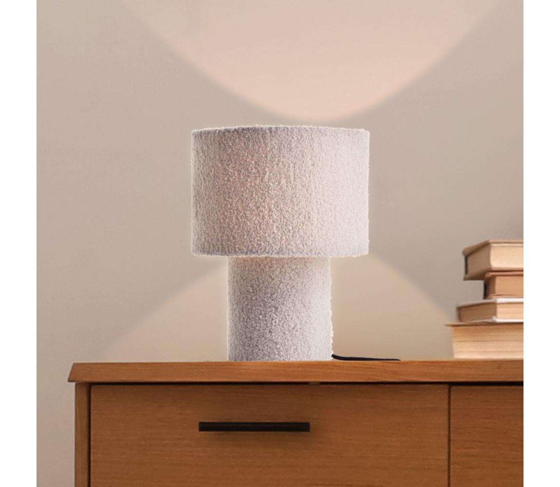 Brilliant - Stolná lampa TEDDY 1xE27/20W/230V sivá 60160/22