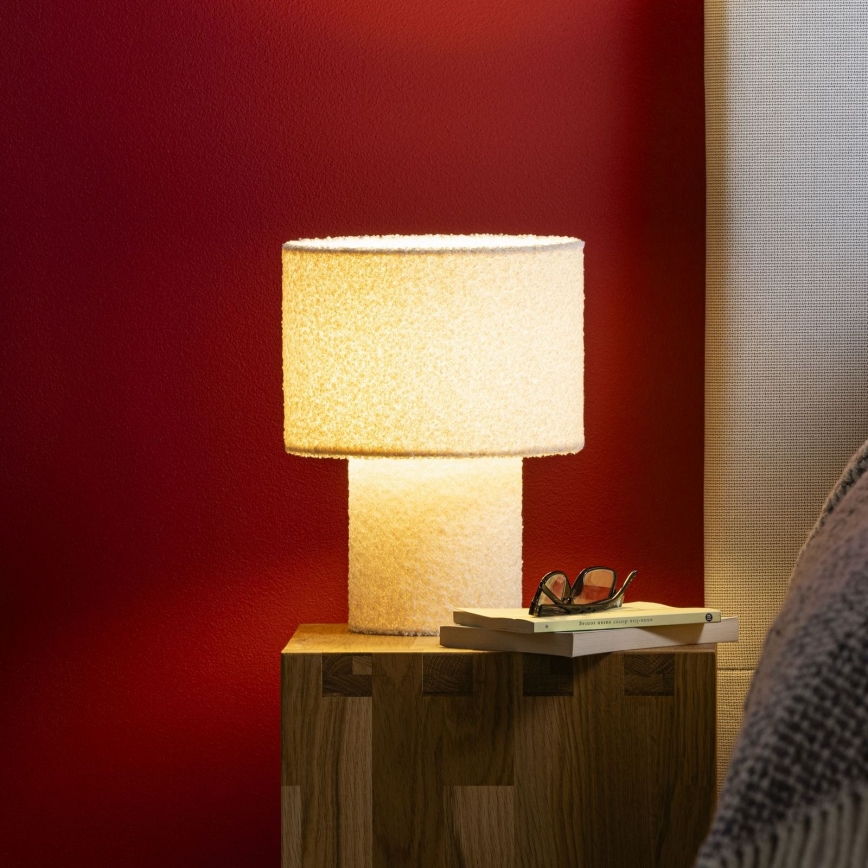 Brilliant - Stolná lampa TEDDY 1xE27/25W/230V krémová