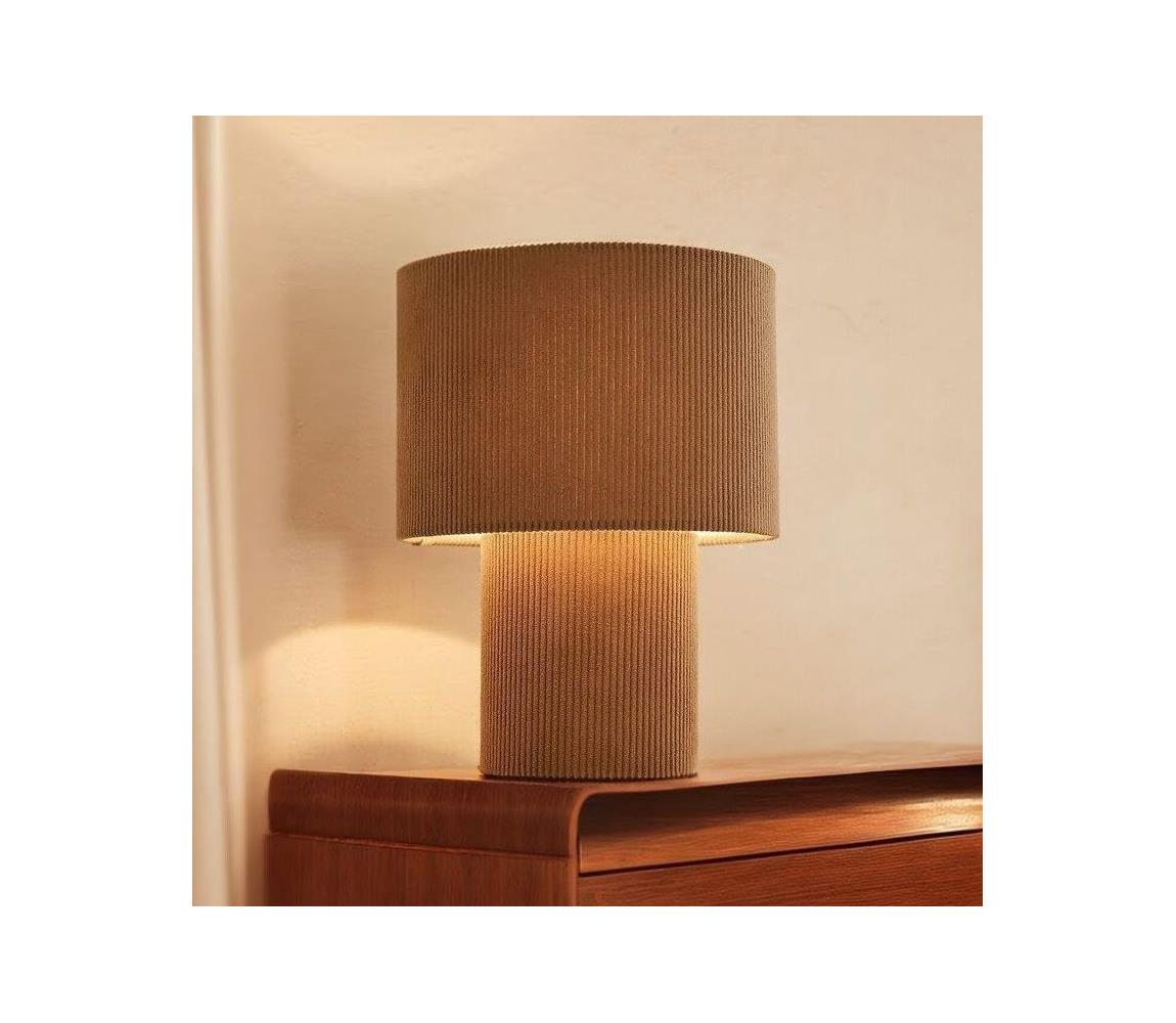 Brilliant Brilliant - Stolná lampa TONY 1xE27/20W/230V béžová