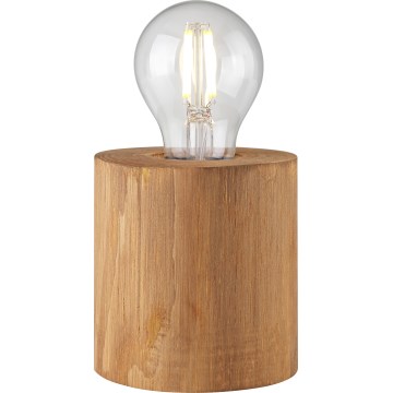 Brilliant - Stolná lampa WOODRA 1xE27/20W/230V borovica
