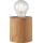 Brilliant - Stolná lampa WOODRA 1xE27/20W/230V borovica