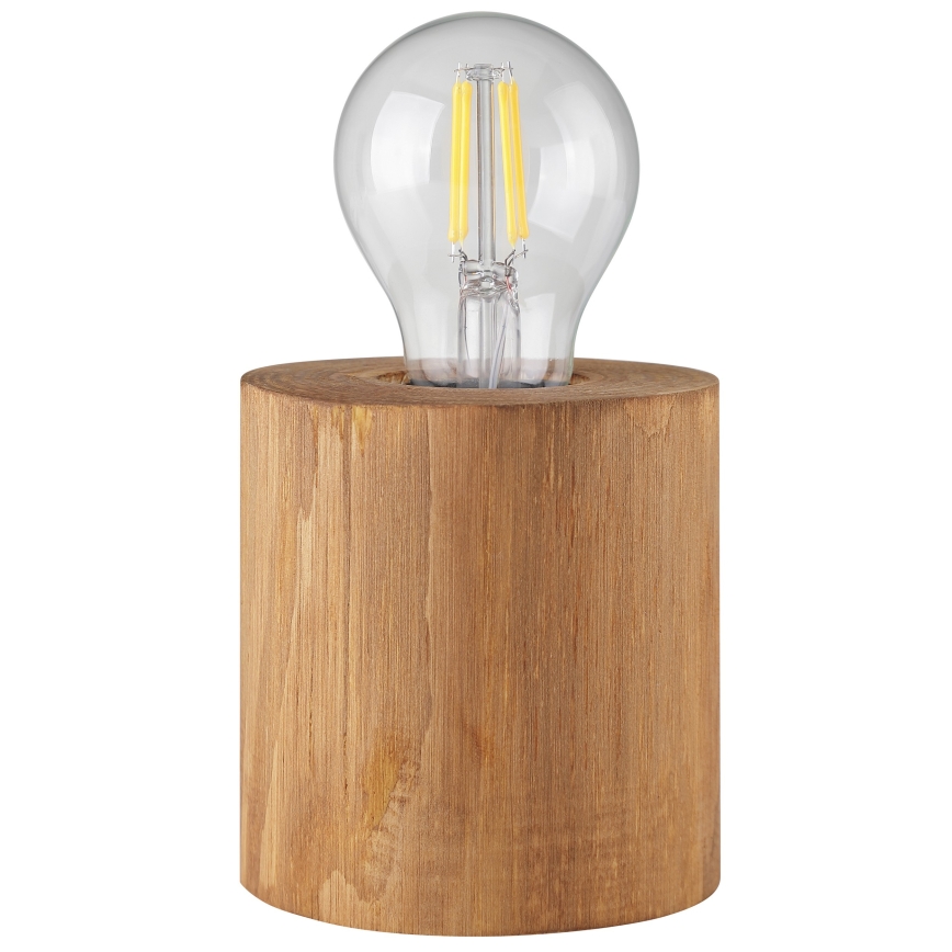 Brilliant - Stolná lampa WOODRA 1xE27/20W/230V borovica