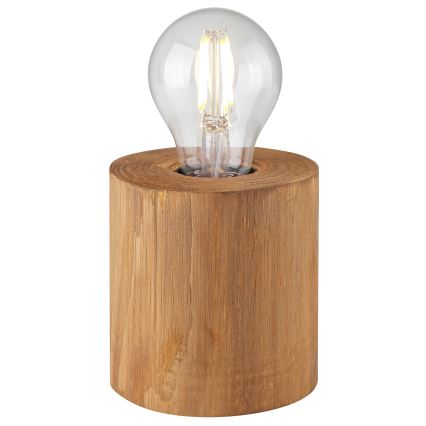 Brilliant - Stolná lampa WOODRA 1xE27/20W/230V borovica
